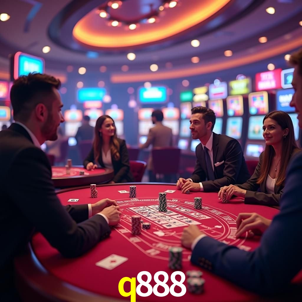 Mesa de Blackjack q888